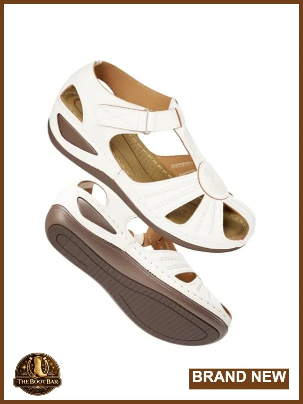 Women's Closed Toe Wedge Fisherman Sandals Adjustable Ankle Strap Non Slip